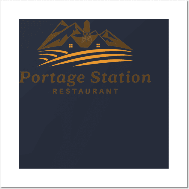 Portage Station Restaurant Wall Art by portagestation